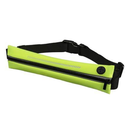 Miesten Naisten Fanny Pack -vyötärölaukku Matkapuhelin vedenpitävä monitoiminen miesten ja naisten Tactical Invisible Belt Fluorescent Green 4-6 