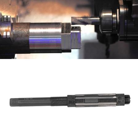 6-Flöjts Handremare 9SiCr Metall Justerbar Rak Skaft Skärning Borrning Reamer 26‐29.5mm