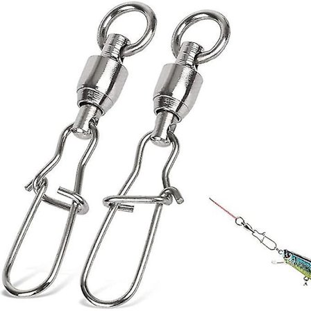 Høystyrke kulelager fiskesvirvler rustfritt stål