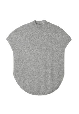 Wera Ulljumper med holkärm DESSI Stickat Grå S