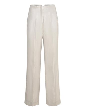 Cmnatula-Pant Bottoms Trousers Straight Leg Grey Copenhagen Muse
