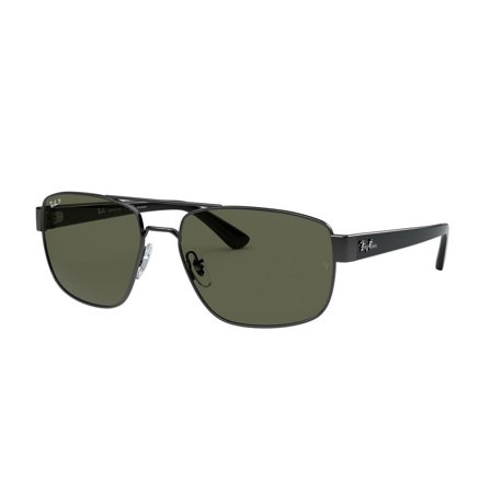 Ray-Ban -Aurinkolasit - Grey Rectangular - Ray-Ban RB3663 004/58 60