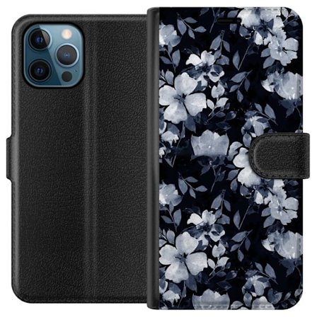 Kompatibelt Plånboksfodral till Apple Apple iPhone 12 Pro Blommor