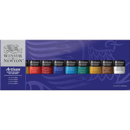 Winsor & Newton Artisan-Ölfarbe (wasserlöslich) 37 ml 10er-Set