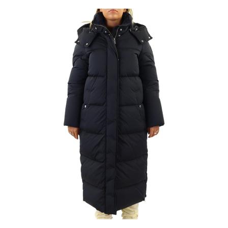 Woolrich, Aurora Long Parka Zwart, Dames, Maat:S