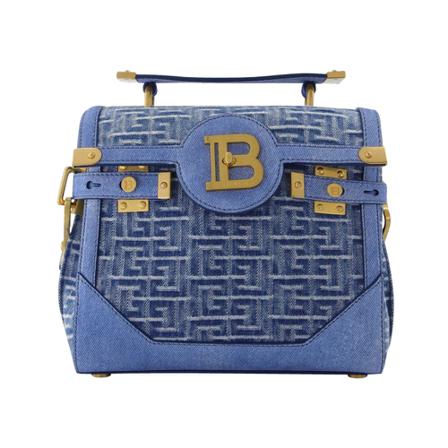 Balmain Håndtaske Blå, Dame Håndtasker, Størrelse: ONE Size