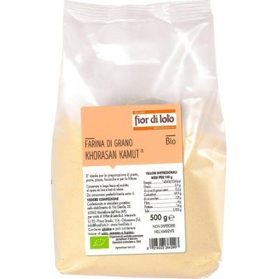 Fiori Di Loto Farina Bianca Di Grano Khorsan Kamut Tipo 0 Bio