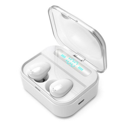 TWS Bluetooth 5.0 öronsnäckor True Wireless Stereo-hörlurar Vita