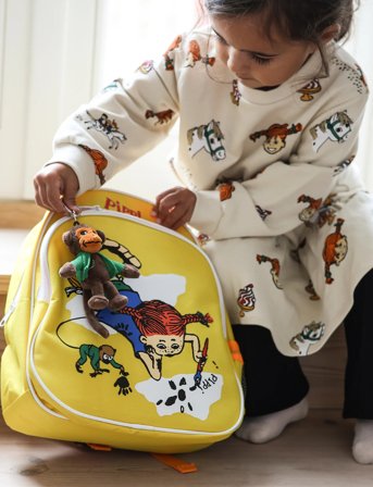 Pippi Langstrømpe Mjuk Herr Nilsson Nyckelring - Multi/patterned - ONE SIZE