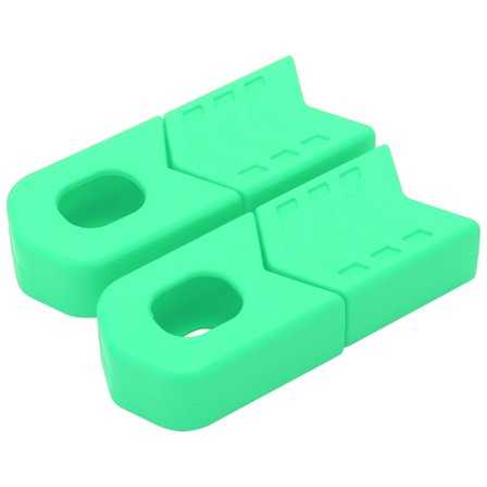 4 stk. Cykel Gear Shift Støvler Silikone Støvdæksel DH FR AM XC Grøn