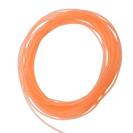 Oransje Glatt PU Polyuretan Rundreim for Drivtransmisjon (2mm*10m)