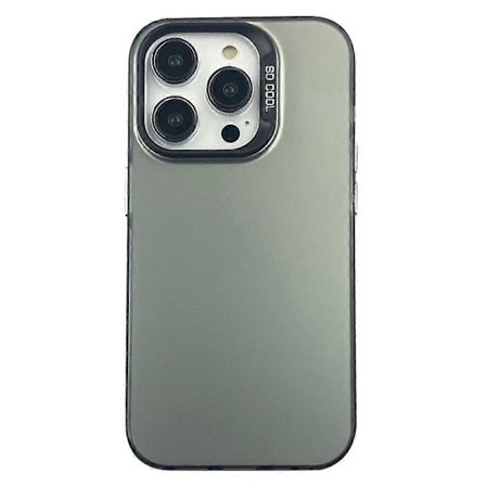 Til iPhone 14 Pro Cover IMD Sølvfarvet Finish TPU+PC Telefon Cover