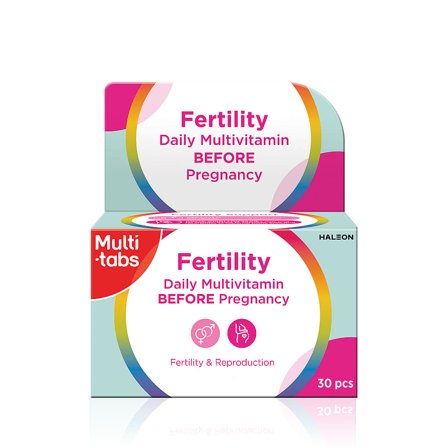 Multi-tabs Fertility 30 stk, Helse & Madvarer, Kosttilskud, Kosttilskud Til Kvinder