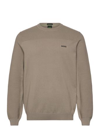 Momentum-X_Cn Sport Sweat-shirts & Hoodies Sweat-shirts Beige BOSS