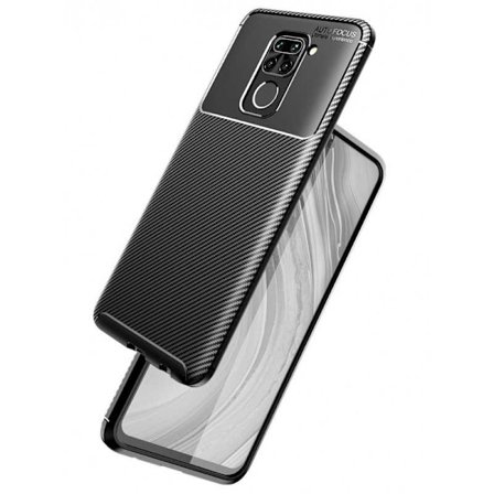 Xioami Redmi Note 9 Stöttåligt Slimmat Skal FullCarbon V4