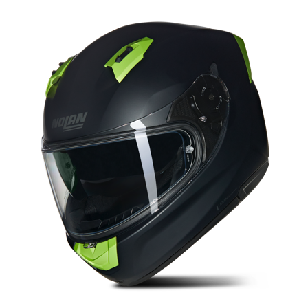 Nolan N60-6 Integralhjälm Svart/Grön S