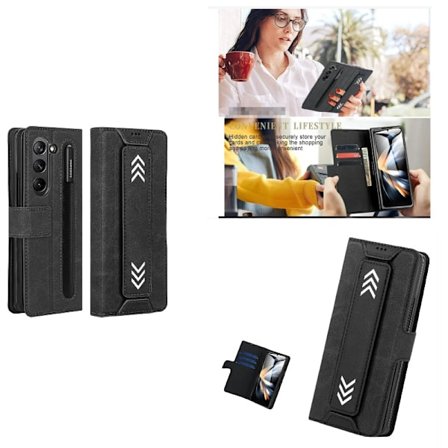 Samsung Galaxy Z Fold Skal, Skyddande & Stöttåligt Vikbart Telefonskal Modell 3