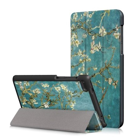 Lenovo Tab 7 Essential Cover - Hvid blomst