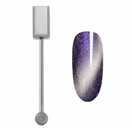 Harmaa manikyyri kaksinkertainen magneetti kannettava tehokas kynsien taide kynsienhoitomagneetti salonkiin kotiin