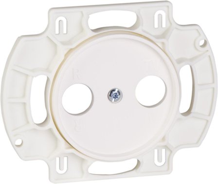 Schneider Electric WDE000919 Midtplate IP20 Antenneuttak Radio/TV, Antenneutstyr
