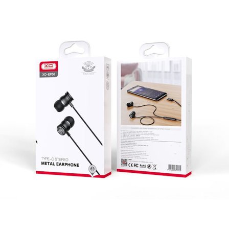 USB-C In-Ear Hörlurar med Mikrofon iPhone 15,16 /Samsung /Android