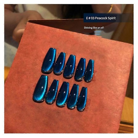 Kristall Magnetisk Kattögon Gel Nagellack Holografisk Reflekterande Glitter