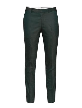 Slhslim-Mylostate Flex Green Trs B Kostymbyxor Formella Byxor Grön Selected Homme