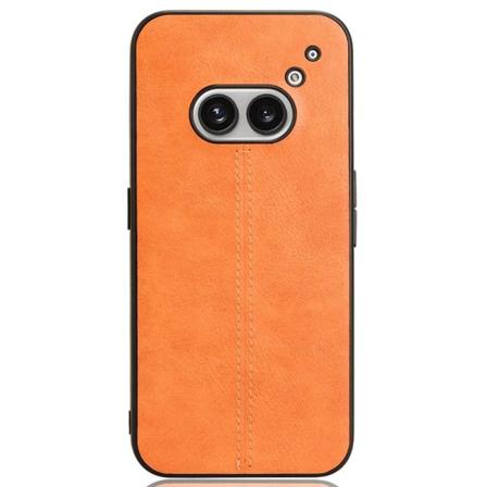 SKALO Nothing Phone (2a) PU-læder Hybrid Cover - Orange Orange