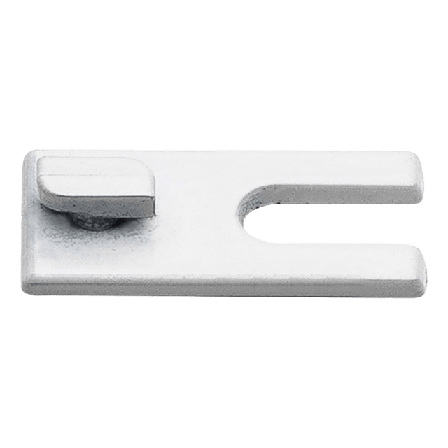 Kirsch Takfäste till Flexi-skena i tak, 3 st Gardiner Vit ONESIZE