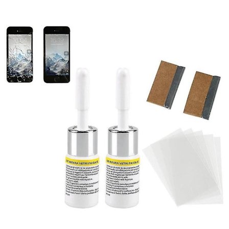2-pack Telefon Skärm Spricka Reparationskit
