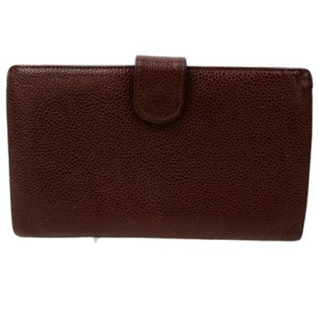 Chanel Vintage, Pre-owned Leather wallets Bruin, Dames, Maat:ONE Size,leer