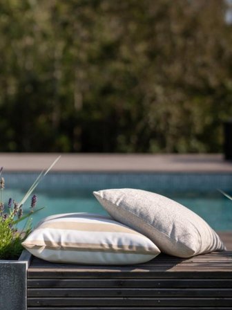 Svanefors Moln Putetrekk Beige 45x45