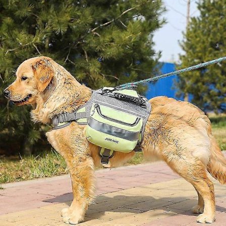 Ny Kæledyrshund Sadel Taske Rygsæk Medium Stor Hund Rygsæk Udendørs Vandreture Camping Træning Selv Rygsæk