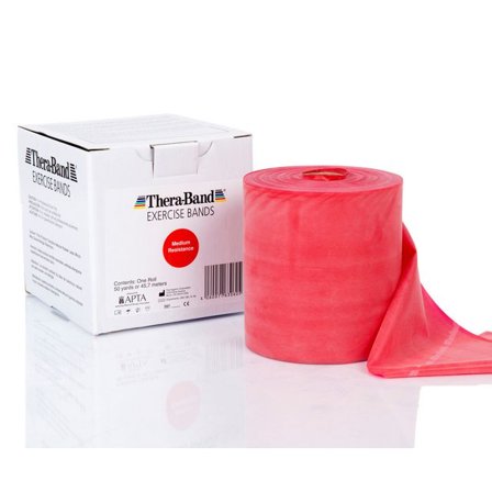 THERA-BAND Träningsband röd 45,5m - Lyreco - Sjukvård och omsorg - Rehab och sjukgymnastik - Träningsredskap