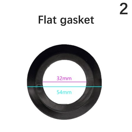 5 st gummitätningsbricka packning för Franke Basket Sil Plug