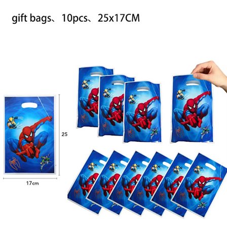 Superhelte Spiderman Tema Børnefødselsdagsartikler Serviet Kop Fødselsdagsfest Dekoration Sæt