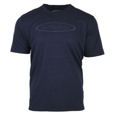 Vision Logo T-shirt Navy Blue -M