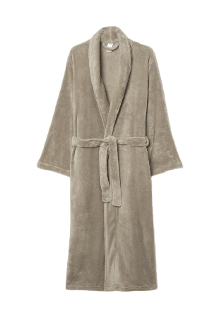 Å WOMAN Morgonrock i fleece CINDY Morgonrockar Brun XS