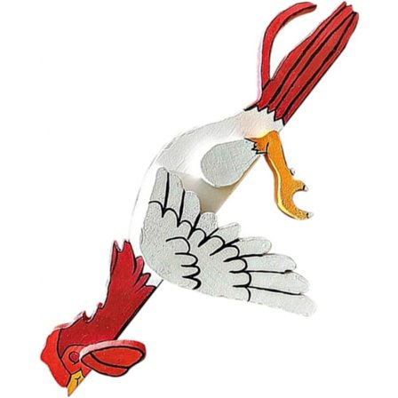 Hvilende Hane Rail Kæledyr Thanksgiving Break Hane Hjemmedekoration Ou