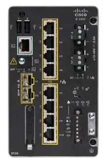 Cisco Catalyst IE3300 Rugged Series - Network Essentials - switch - 10 porter - Styrt