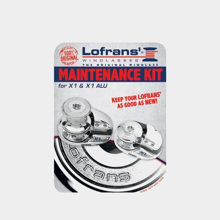Servicekit Lofrans Maintenance Kit X2 - PROJECT 1000, geschikt voor X2 & Project 1000 ankerlier