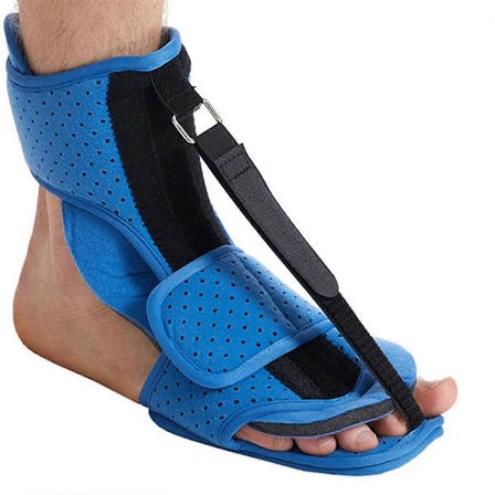 Plantar Fasciitis Natskinne: Plantar Fasciitis Støtte med Massagebold til Lindring af Plantar Fasciitis
