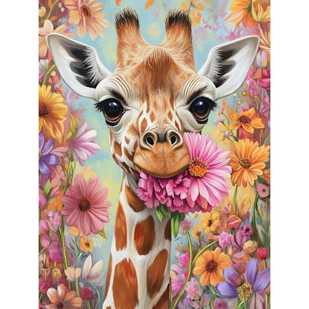 5D DIY Diamant Kunst Sæt til Voksne Giraf, Diamant Maleri Dyr, Mal Fuld Bor Rund Rhinestone Håndværk Lærred til Hjem Vægdekoration Gave