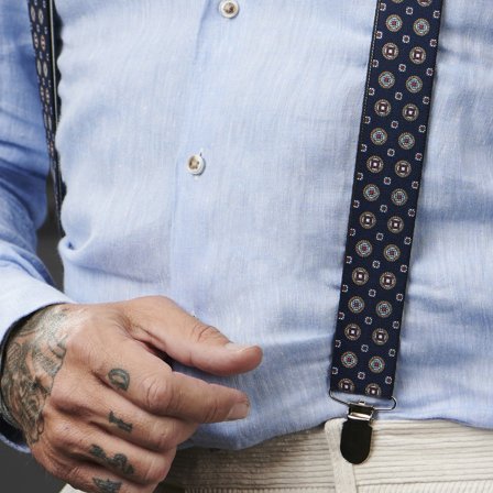 Bukseseler med Glassmalerier for menn - Bukseseler med klyper