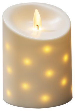 Konstsmide 1848-100 LED-kynttilä valkoinen, Valaistus