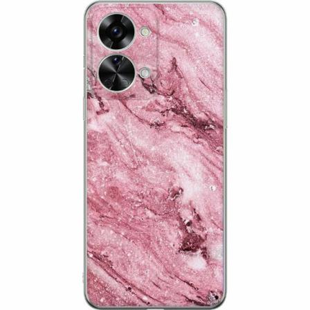 Oneplus Nord 2t Genomskinligt Skal Rosa