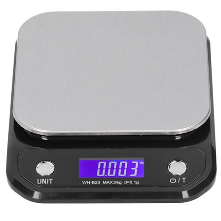 Høy Presisjon Bærbar Elektronisk Kjøkkenvekt 5kg 0.1g Matvekt Måleverktøy