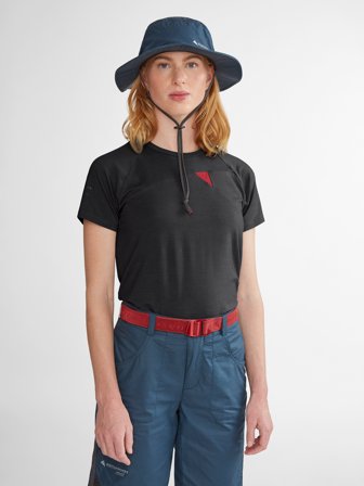 Klättermusen Fafne SS T-Skjorte Dame - Raven - XL