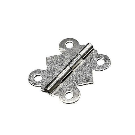 30 st 20 mm X17 mm Brons Guld Silver Mini Fjäril Dörrgångjärn Skåp Låda Smyckeskrin Gångjärn För Möbelbeslag Silver