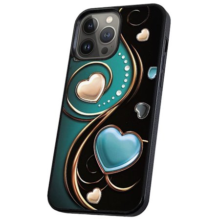 iPhone 14 Pro - Skal/Mobilskal Hjärtan